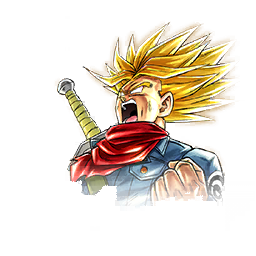 Super Saiyan Trunks adulte : furieux