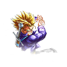 Super Saiyan Trunks jeune & Son Gohan