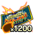Ticket de tirage SP garanti LEGENDARY SAIYAN [Nouveau LL 5% / 1200 Pouvoirs Z]