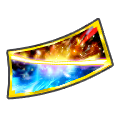 Ticket de tirage SP garanti UNION ULTIME AUX FLAMMES BLEUES/FUSION ULTIME INVINCIBLE