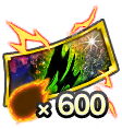 Ticket de tirage SP garanti Le retour du démon terrifiant [Nouveau LL 5% / 600 Pouvoirs Z]