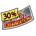 Ticket SP 30% de tirage UPDATE CELEBRATION