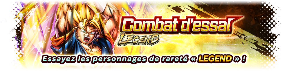 Combat d'essai LEGEND