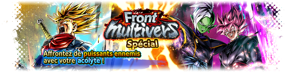 Front multivers spécial VS Zamasu : Goku Black (Soutien)