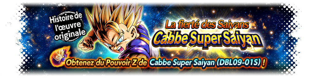 La fierté des Saiyans Cabbe Super Saiyan