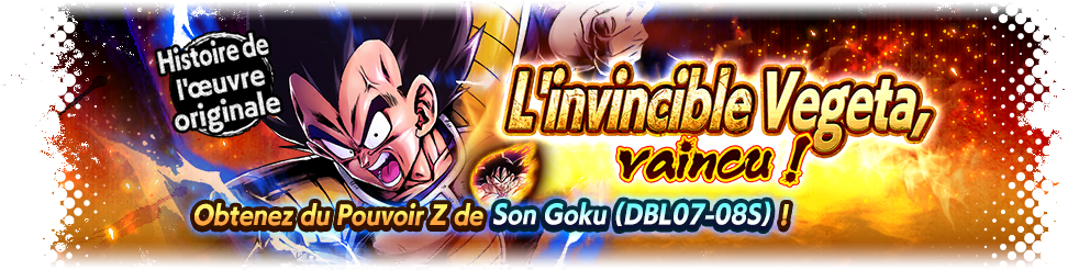 L'invincible Vegeta, vaincu !