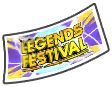 Ticket de tirage LEGENDS FESTIVAL