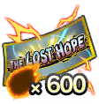 Ticket de tirage SP garanti THE LOST HOPE [Nouveau LL 5% / 600 Pouvoirs Z]