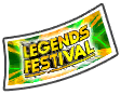 Ticket de tirage LEGENDS FESTIVAL