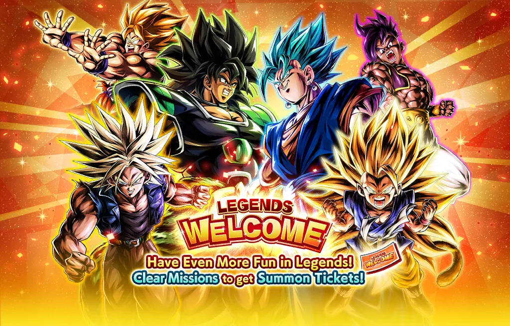 LEGENDS WELCOME