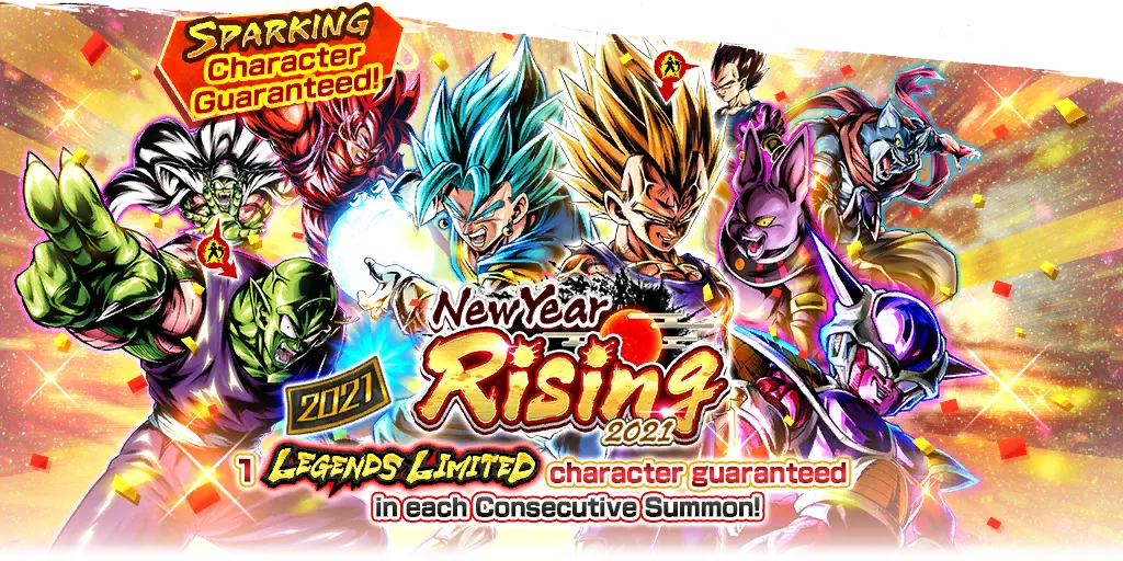 Tirage de ticket NEW YEAR RISING 2021