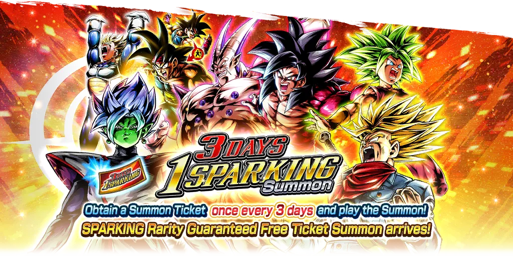 Tirage 3 DAYS 1 SPARKING