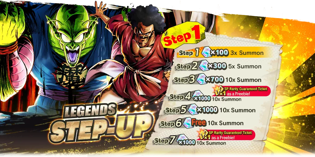 LEGENDS STEP-UP