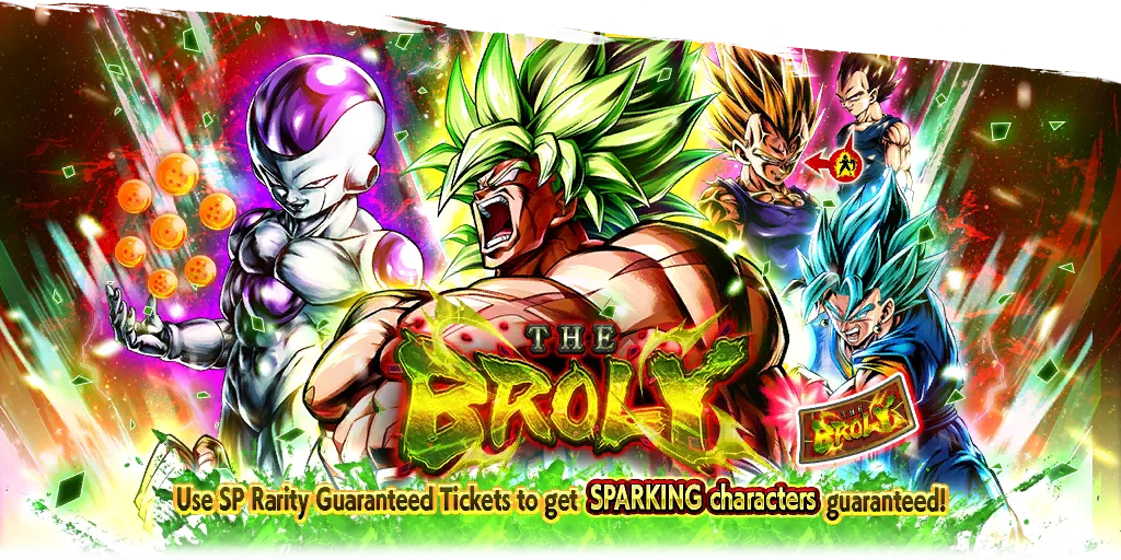 Tirage de ticket SPARKING garanti THE BROLY