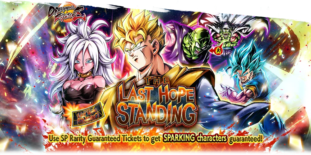 Tirage de ticket SPARKING garanti THE LAST HOPE STANDING