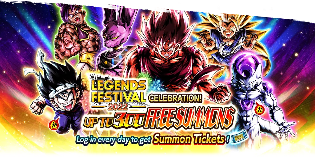 Célébration du LEGENDS FESTIVAL ! Jusqu'à 300 tirages gratuits !