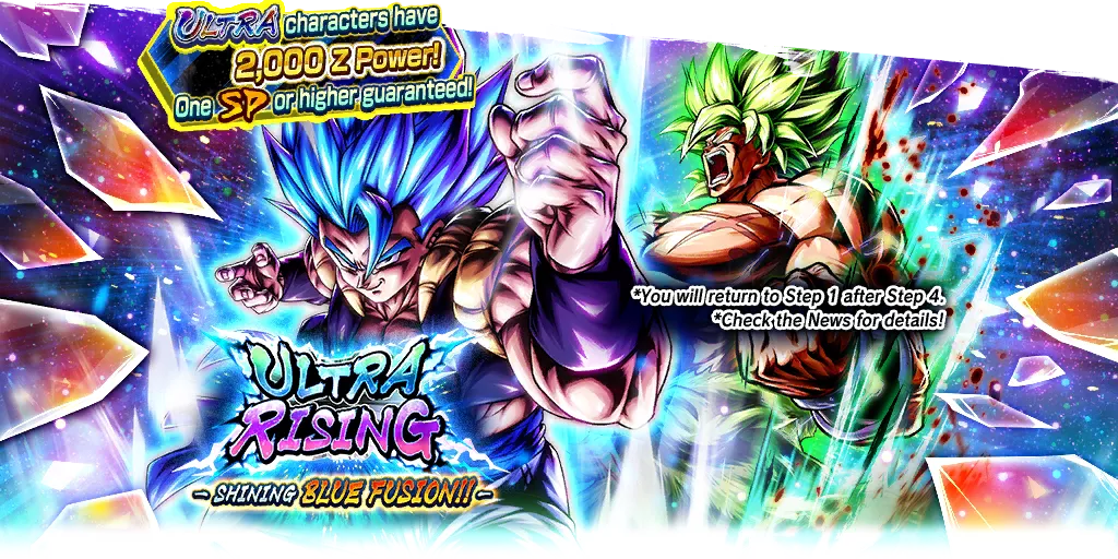 ULTRA RISING - Fusion suprême à l'aura bleue ! -