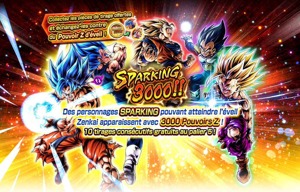 SPARKING 3000!!