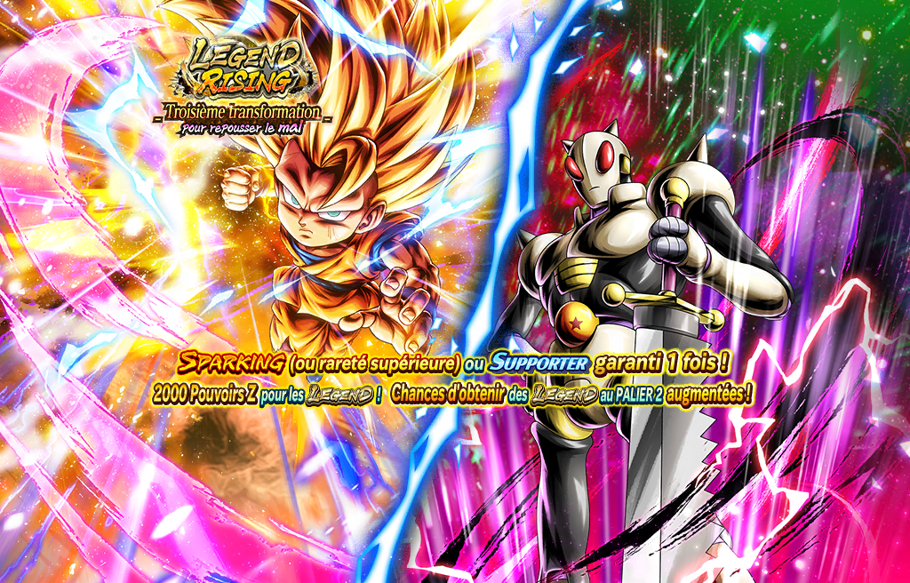 LEGEND RISING - Troisième transformation pour repousser le mal -