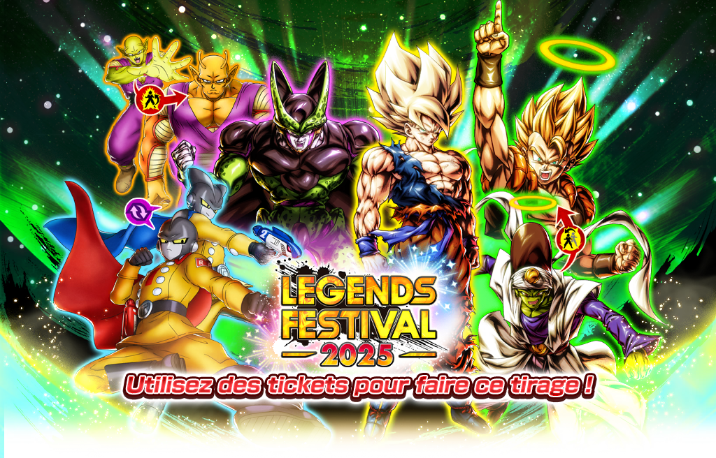 Tirage de ticket LL garanti LEGENDS FESTIVAL 2025