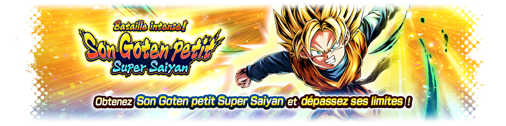 Bataille intense ! Son Goten petit Super Saiyan