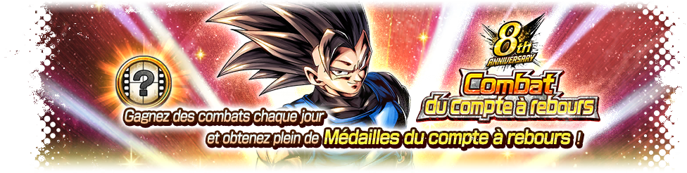 Combat du compte à rebours du 8e anniversaire