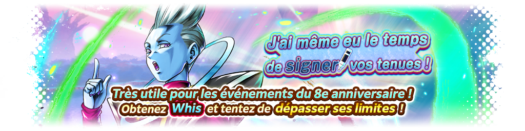 J'ai même eu le temps de signer vos tenues !