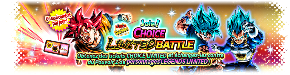 Joie ! CHOICE LIMITED BATTLE