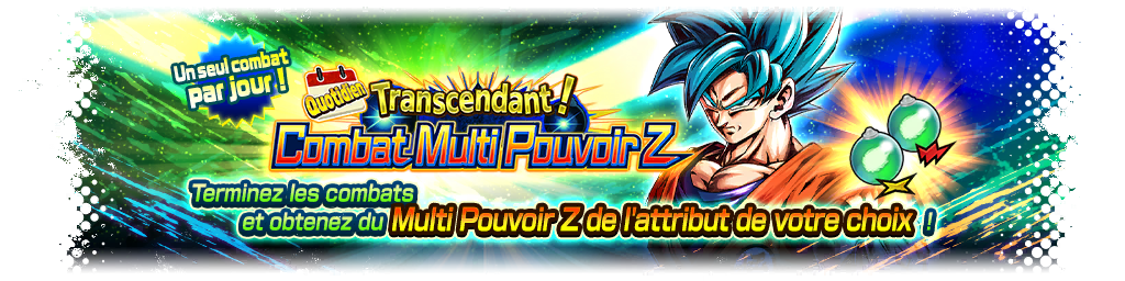 Transcendant ! Combat Multi Pouvoir Z