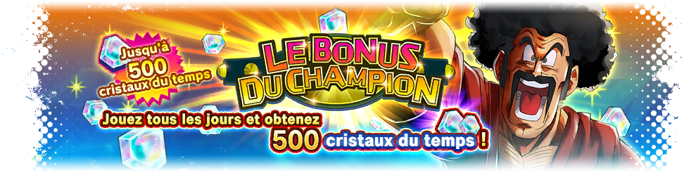 LE BONUS DU CHAMPION