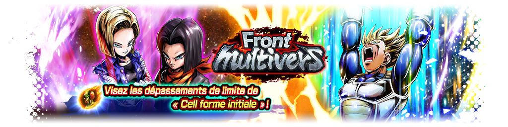 Front multivers VS Trunks jeune Super Saiyan