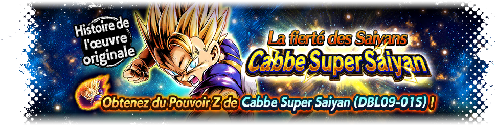 La fierté des Saiyans Cabbe Super Saiyan