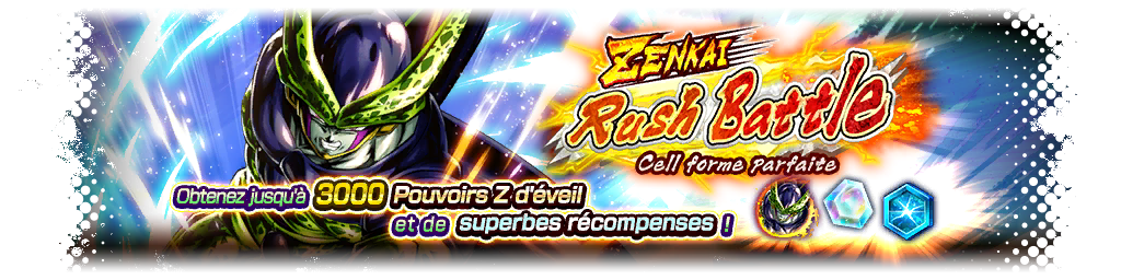 ZENKAI Rush Battle - Cell forme parfaite -