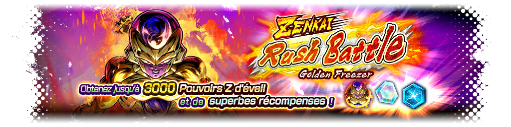 ZENKAI Rush Battle - Golden Freezer -