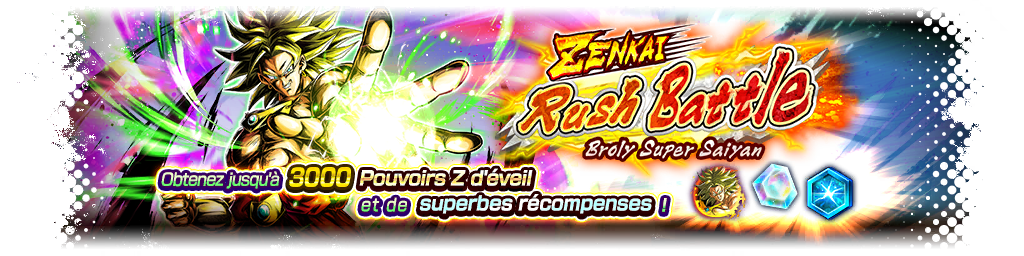 ZENKAI Rush Battle - Broly Super Saiyan -