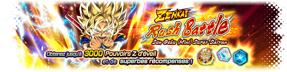 ZENKAI Rush Battle - Son Goku (Mini) Super Saiyan -