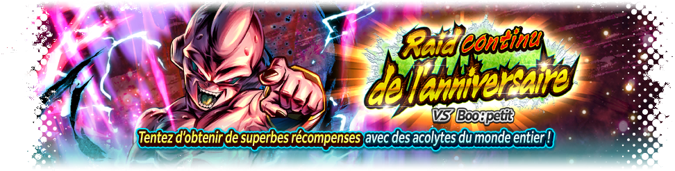Raid continu de l'anniversaire VS Boo : petit